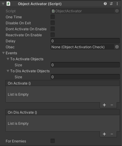 Object Activator